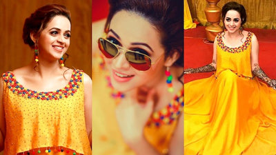 Actress Bhavana's Fun And Frolic-y Mehndi