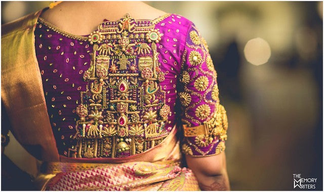 46 Of Shopzters Very Own Brides Who Wore Stunning Blouses in 2017!