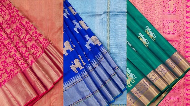 14 Handpicked Animal Motif Sarees From Ananthra That We Loved!