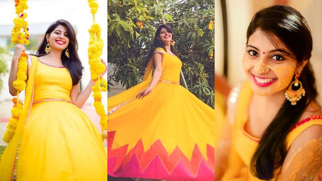 Haldi Outfits Under 5K For Your Intimate Haldi Ceremony | WeddingBazaar