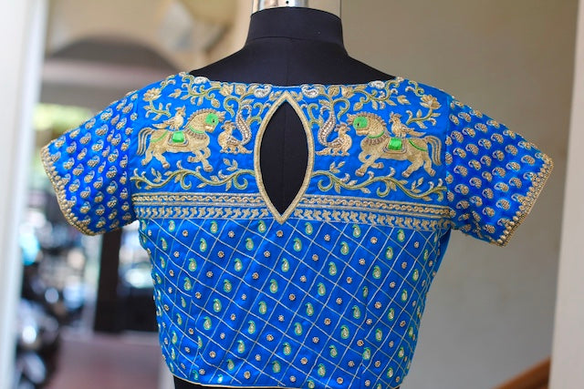 12 Blouse Neckline Designs You Ought To Know Before Getting Your Blouse Stitched