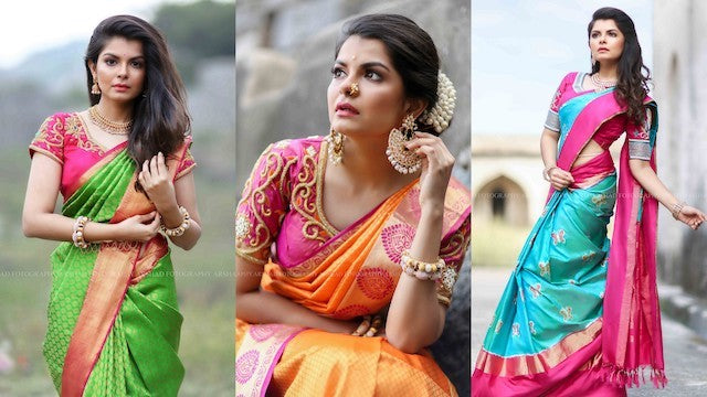A Classic Photo Shoot With Beautiful Outfits, Nifty Makeup & Graceful Pictures!