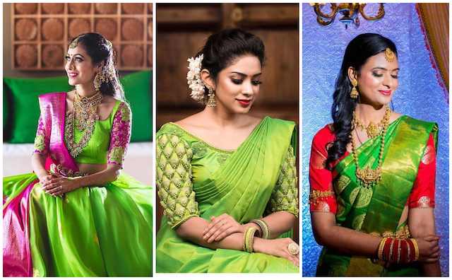 #Shopzters Saree Picks- Green Edition!