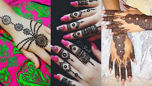 8 Different Types of Mehndi / Henna Tattoo / Mehendi / Maruthani | Pramod  Joseph - YouTube