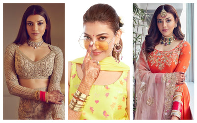Kajal Aggarwal’s Wedding Wardrobe Is What Dreams Are Made Of