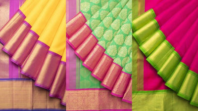 30 Ultimate Saree Colour Combinations For A South Indian Bride