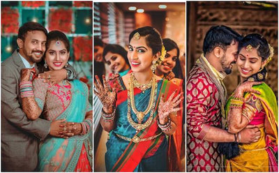 4 Beautiful Looks From The Wedding of This Pretty Lass!