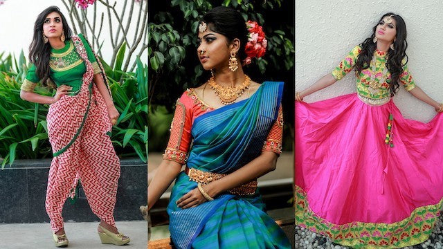 From Vintage Chic To Vibrant Desi Girl
