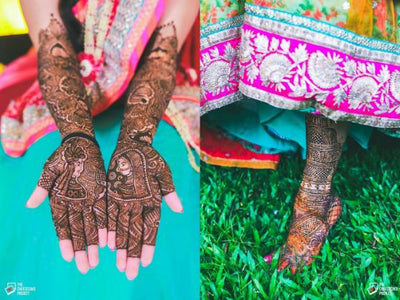 Mehendi Madness - 15 Mehendi Pics Of Real Brides We Fell In Love With