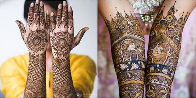 Pictures Of Brides And Their Henna Clad Hands