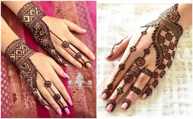 Wedding planning inspiration for Mehendi designs