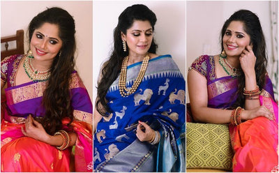 Flaunt Your Fancy Cheer In Style With Ananthra's Silk Sarees
