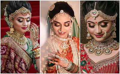 16 Different Nethi Chutti Designs We Spotted On Real Brides Recently