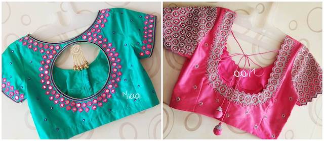 Gorgeous Blouses In Every Shade To Go With Your Sarees!