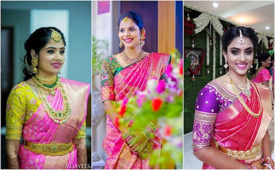 Latest Pink Saree Collection To Try On Special Occasions
