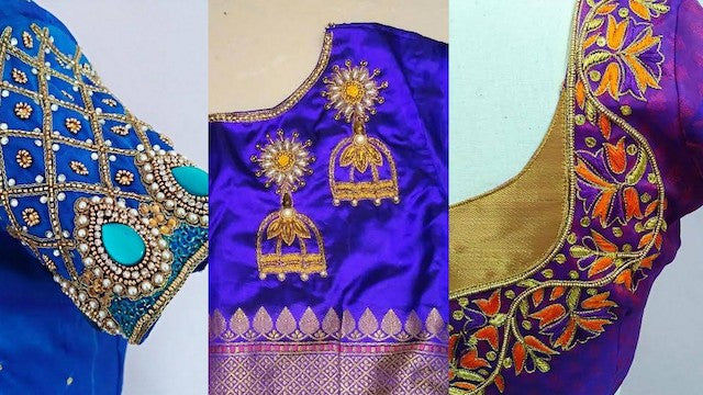 IRIS Embellished Thai Silk Kaftan Dress – bilalgarments