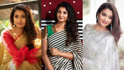 7 Saree Looks To Steal From South-Sensation Priya Bhavani Shankar!