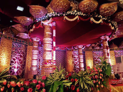 Awe-Inspiring And Whimsical Wedding Stage Decor