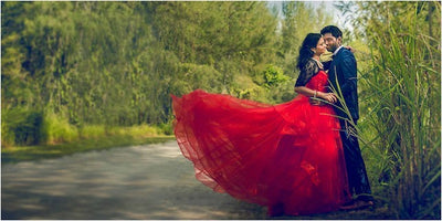 Red Gown Ideas To Ace Up Your Photo Shoots