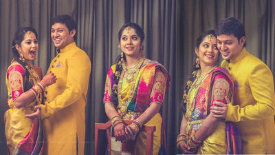 The Bright and Beautiful Engagement Story of Sobya and Kartik