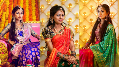 An Awe Inspiring Half Saree Function Of A Jewellery Designer's Daughter