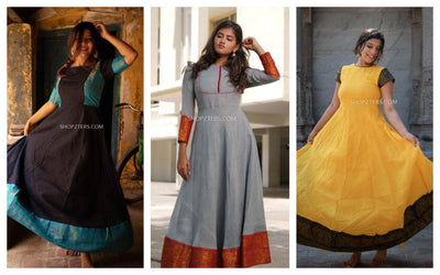Trendy Yet Traditional Sungudi Dresses