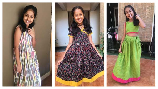 4 Looks of Actress Baby Kritika That We Loved