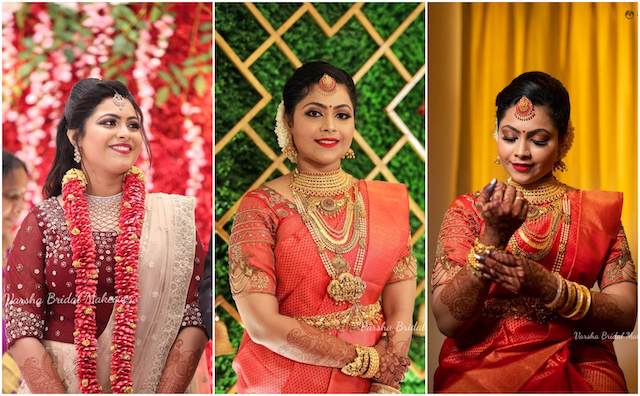 colorful silk saree , bride , traditional Hindu wedding , South India Stock  Photo | Adobe Stock