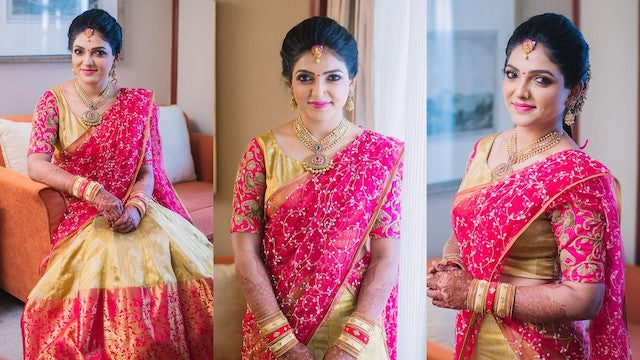 A Strikingly Beautiful Bride Wearing Some Of The Go-To-Shades
