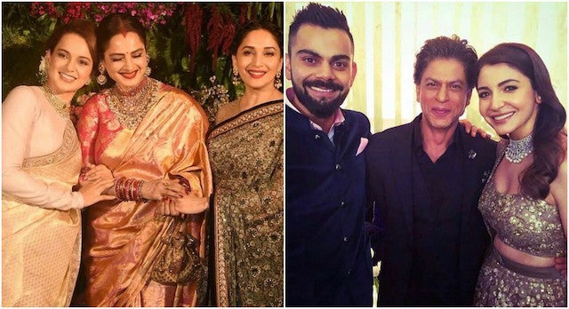 What Celebrities Wore To Virushka's Big Night In Mumbai!