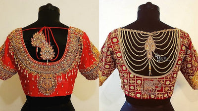  15 Striking Bridal Blouse Designs To Brighten Up Your Big Day 