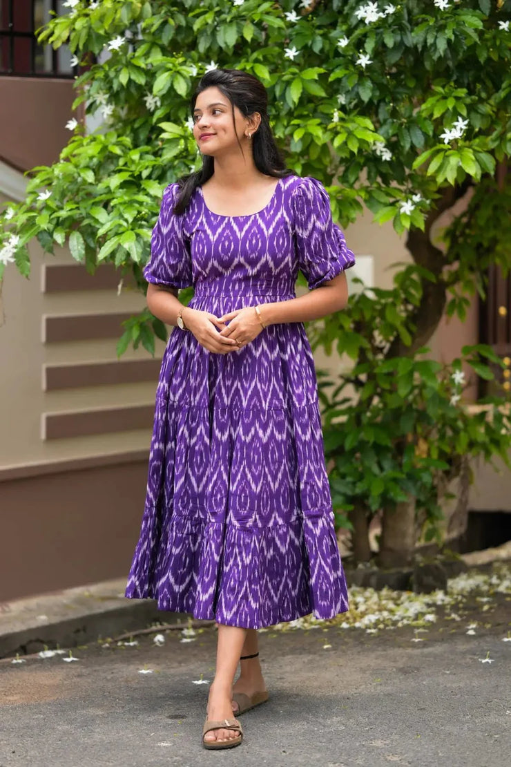 Violet Midi Dress