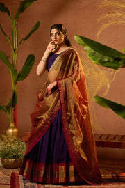 Purple Lehenga Set