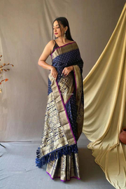 Soft Silk Woven Saree
