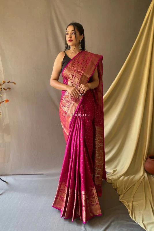 Soft Silk Woven Saree