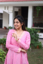 Pink Kurta Set