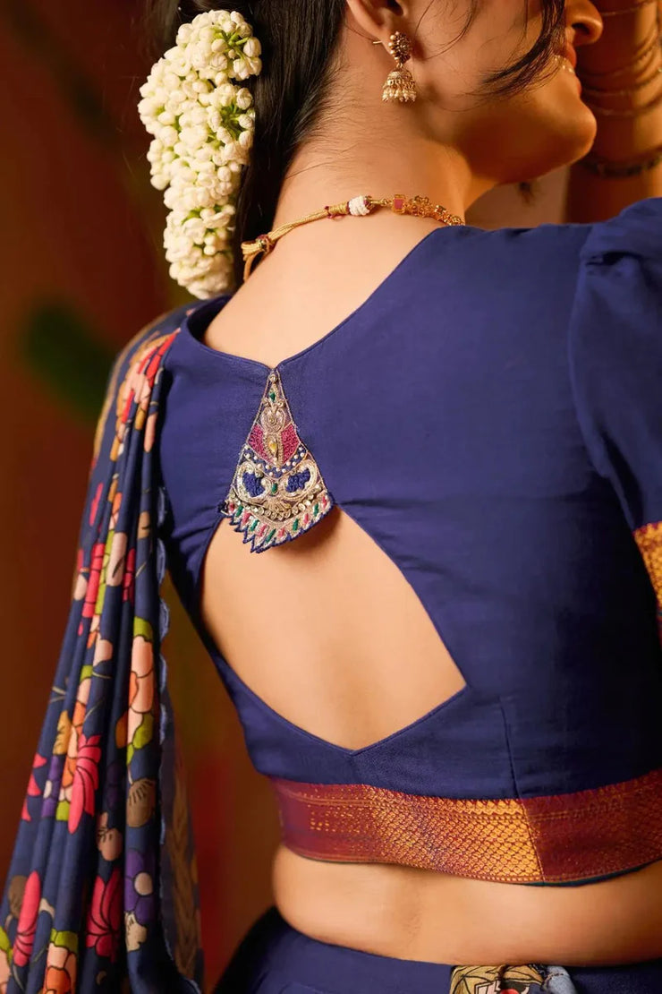 Blue Lehenga Set