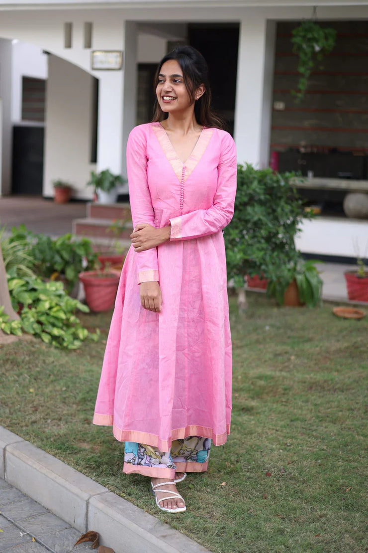 Pink Kurta Set