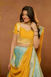 Yellow Lehenga Set