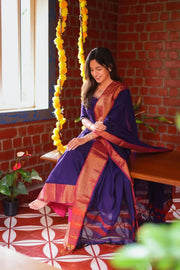 Purple Anarkali Dress