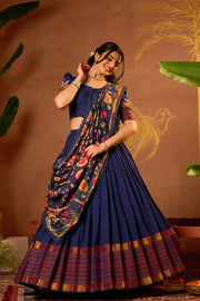 Blue Lehenga Set