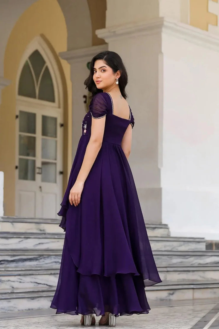 Purple Maxi Gown