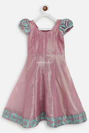 Lavender Kota Tissue Dress