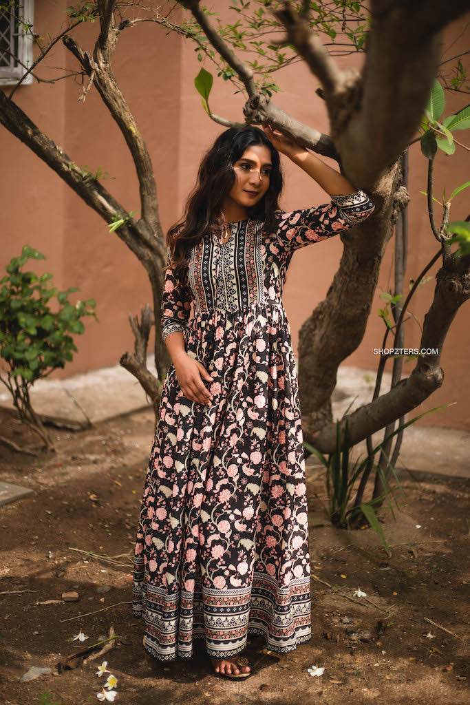 Buy Sanganeri Dresses Online|Summer Cotton Dresses|Indian dresses – The  Phoenix Company