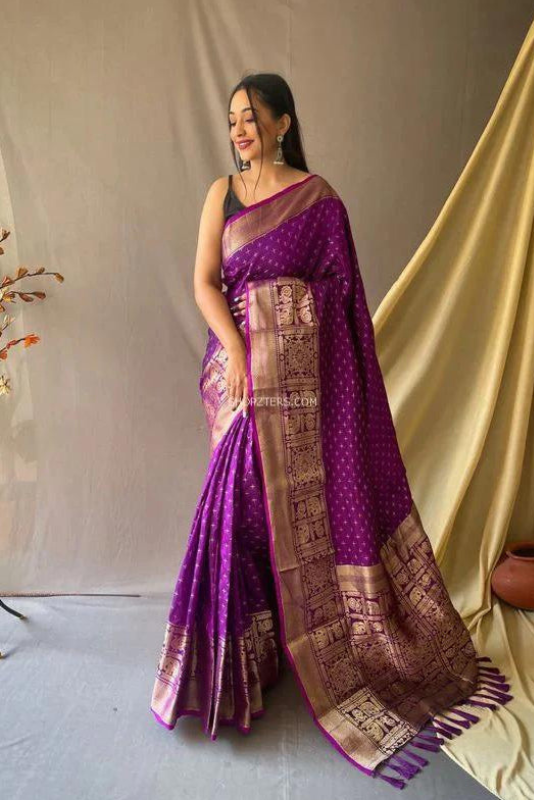 Soft Silk Woven Saree