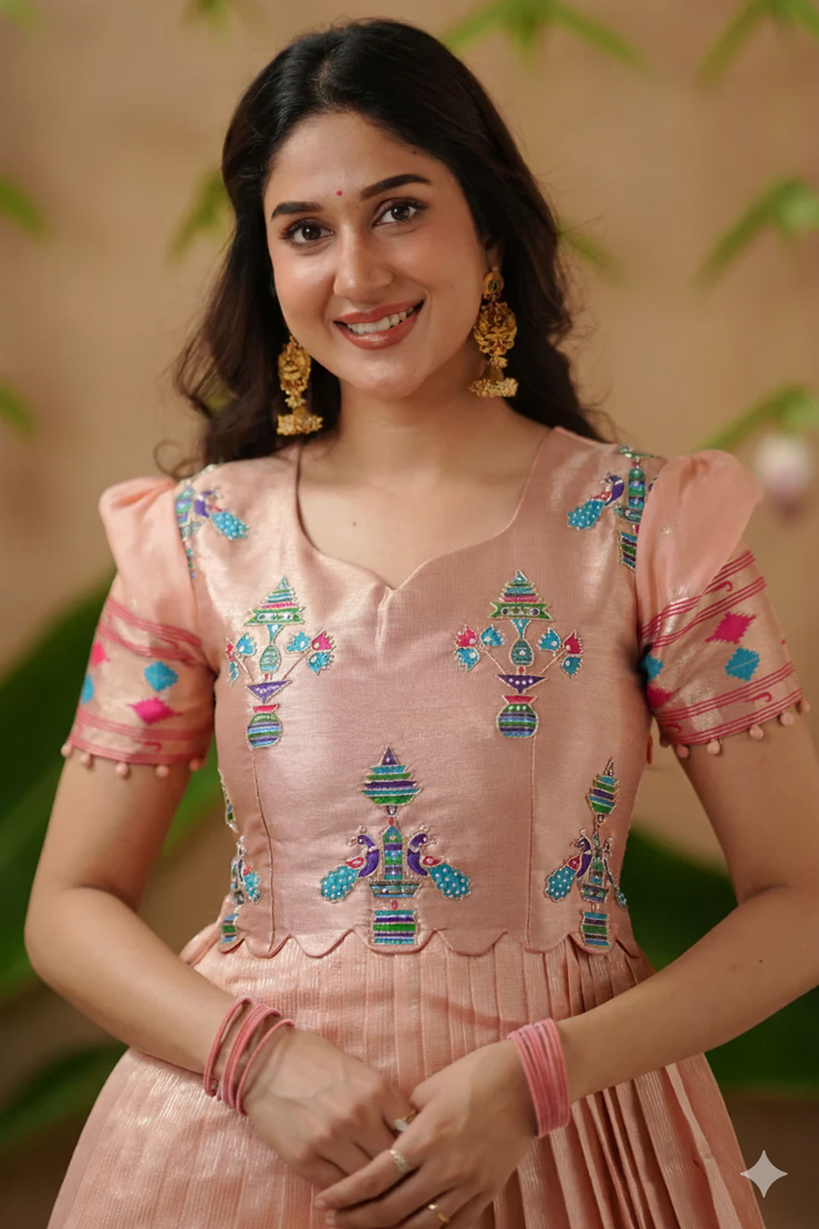 Gopika Soft Silk (Dress) In Purple