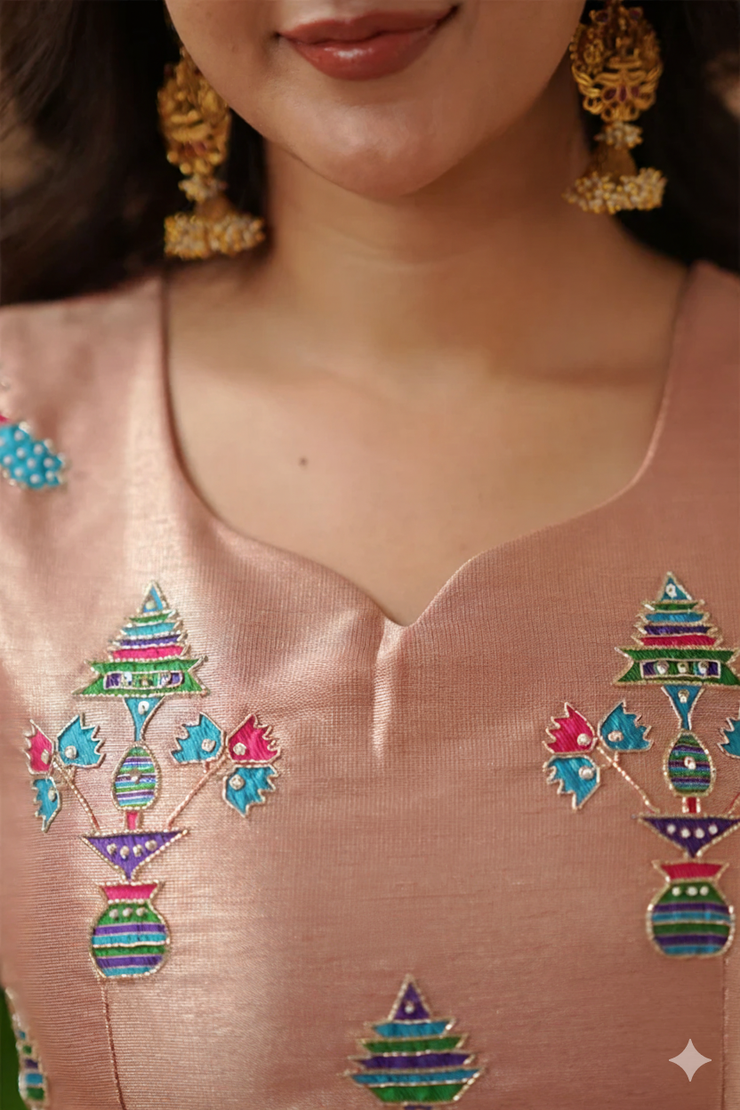 Gopika Soft Silk (Dress) In Purple