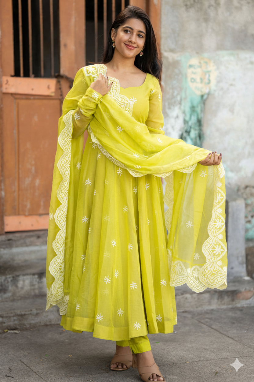 saaniya Kota Anarkali Set