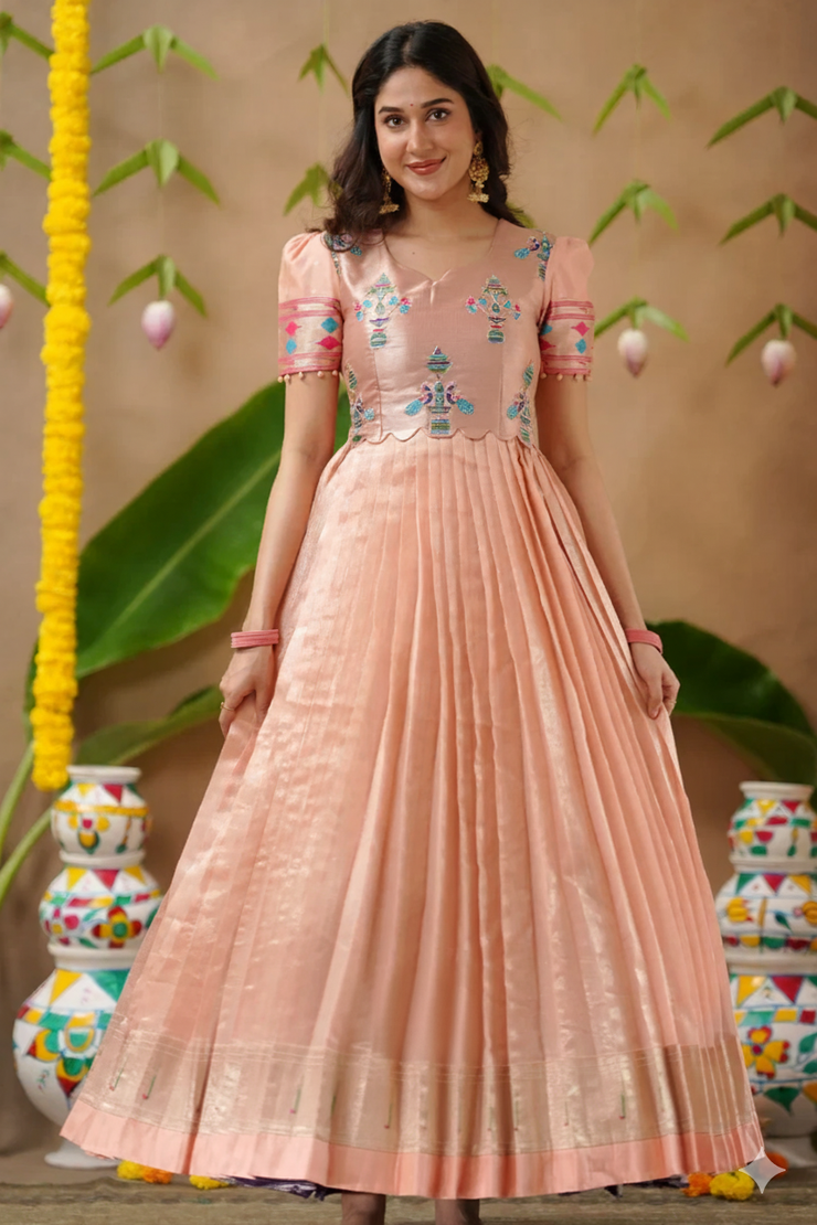 Gopika Soft Silk (Dress) In Purple