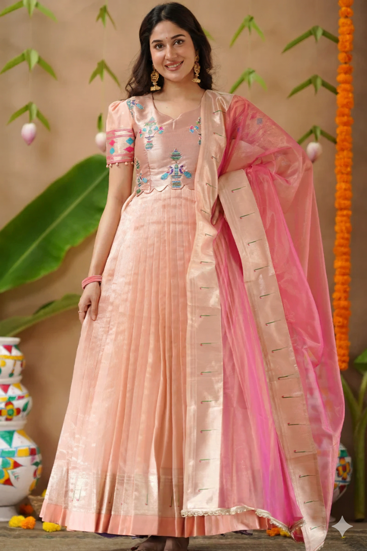 Gopika Soft Silk (Dress) In Purple